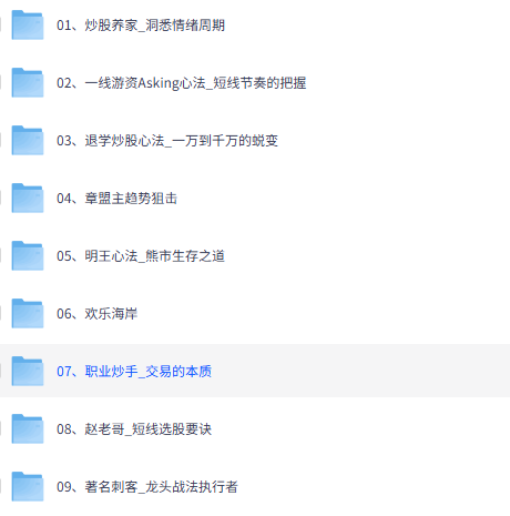 28位游资大佬交易心法合集＋交割单