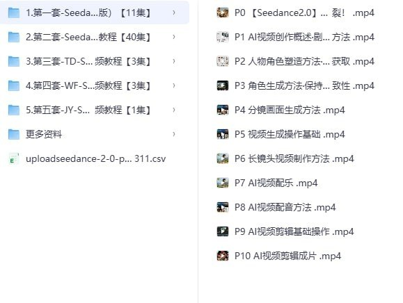 好东西，SeeDance 2.0教程来了，这个必须要学起来。
