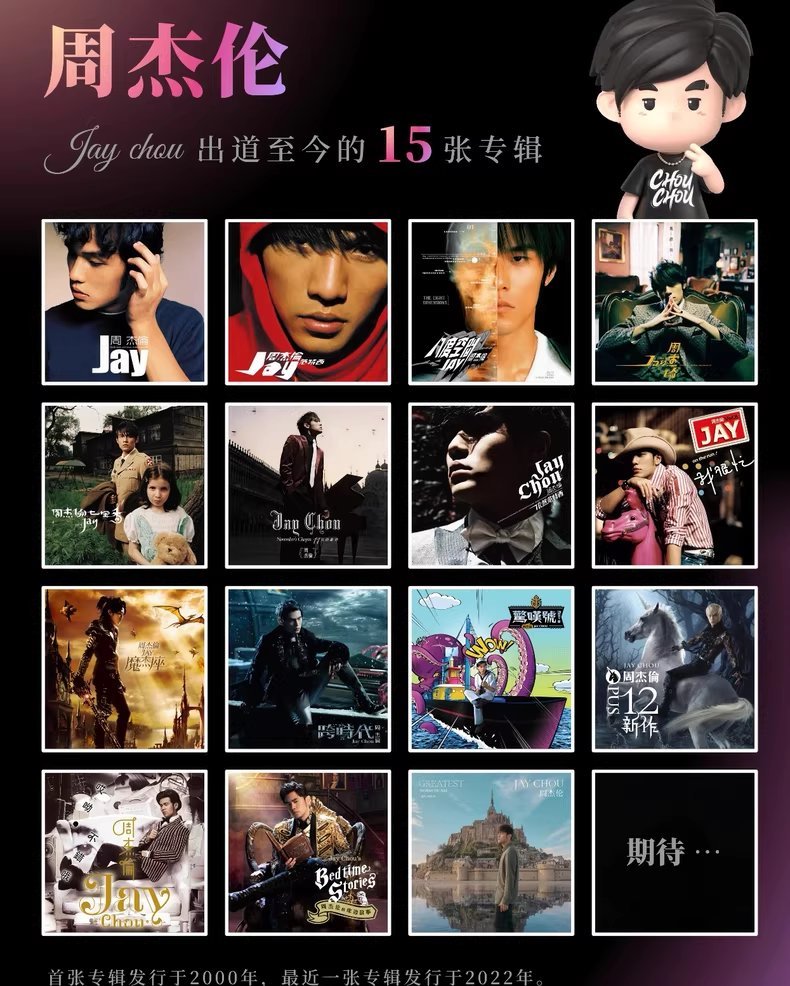周杰伦出道至今所有歌曲訊樂作品合集