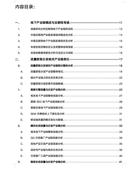 《中国互联网地下产业链白皮书》