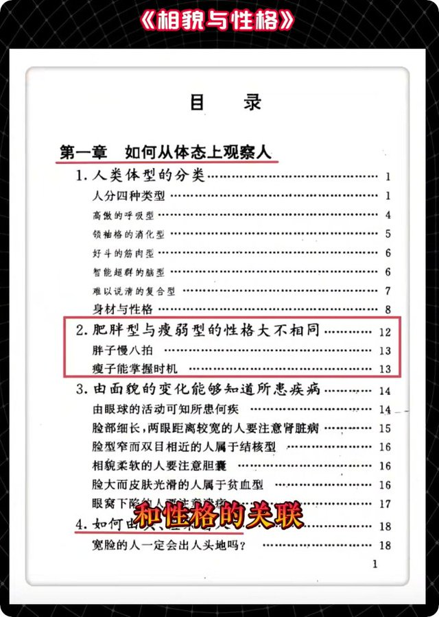 绝版老书《相貌与性格》老辈子的书就是敢写敢教真东西