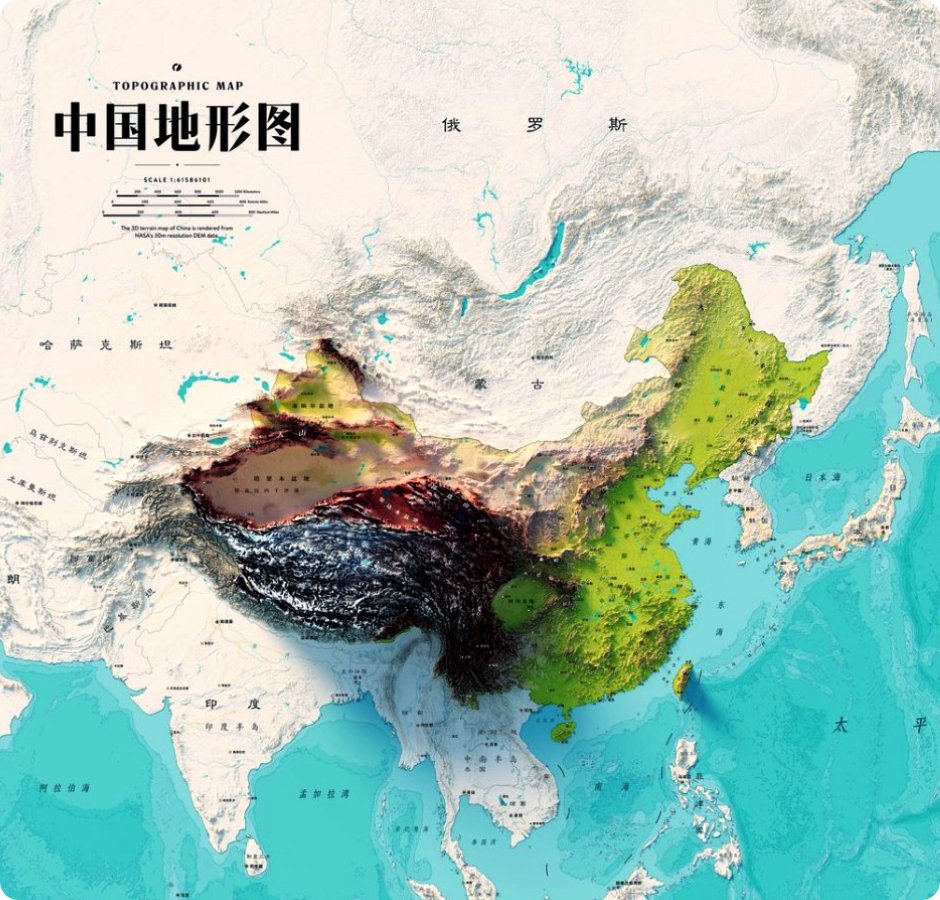 中国地图中国历史长河图+世界地图
